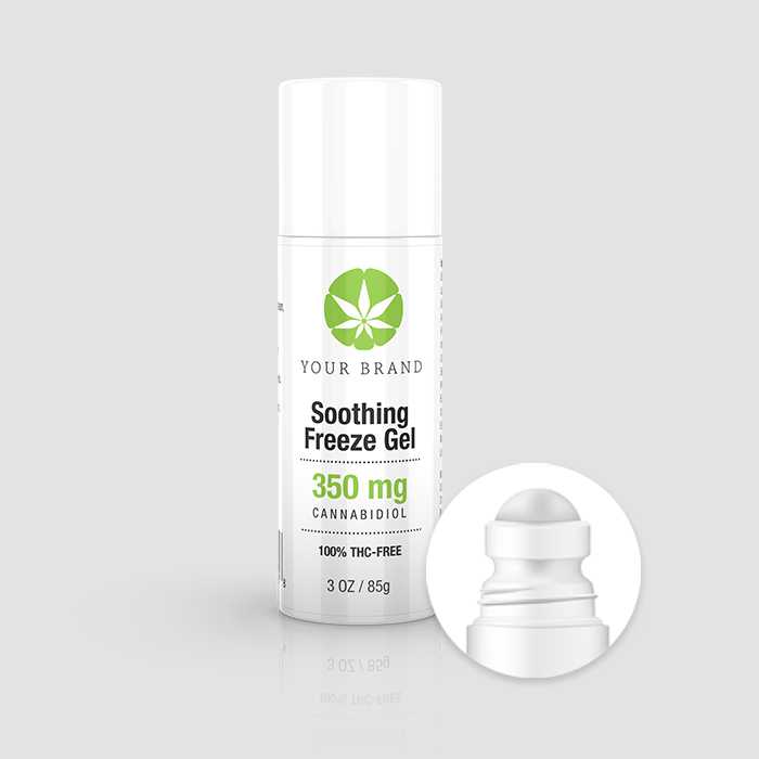 Wholesale CBD Soothing Pain Relief Freeze Gel