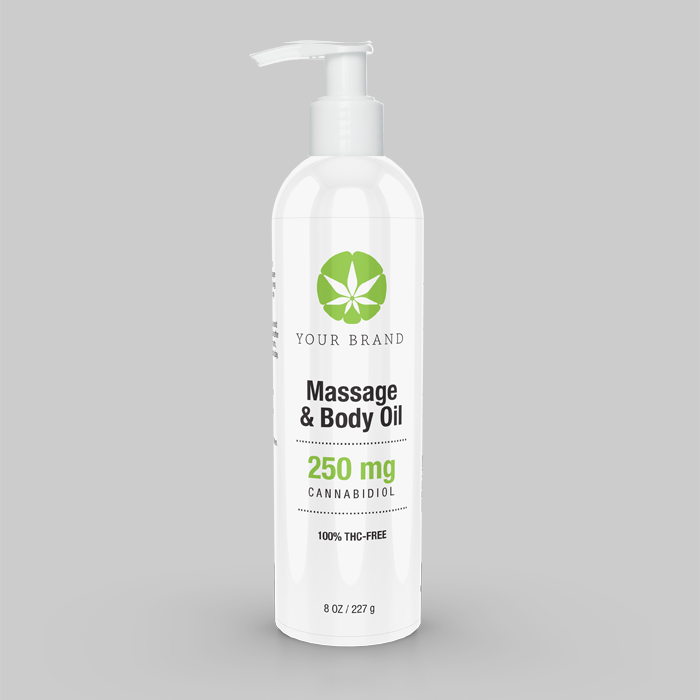 CBD infused Massage and Body oil