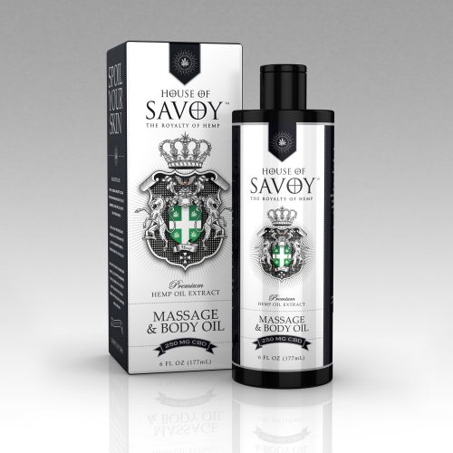 Wholesale CBD House Of Savoy Massage Oil