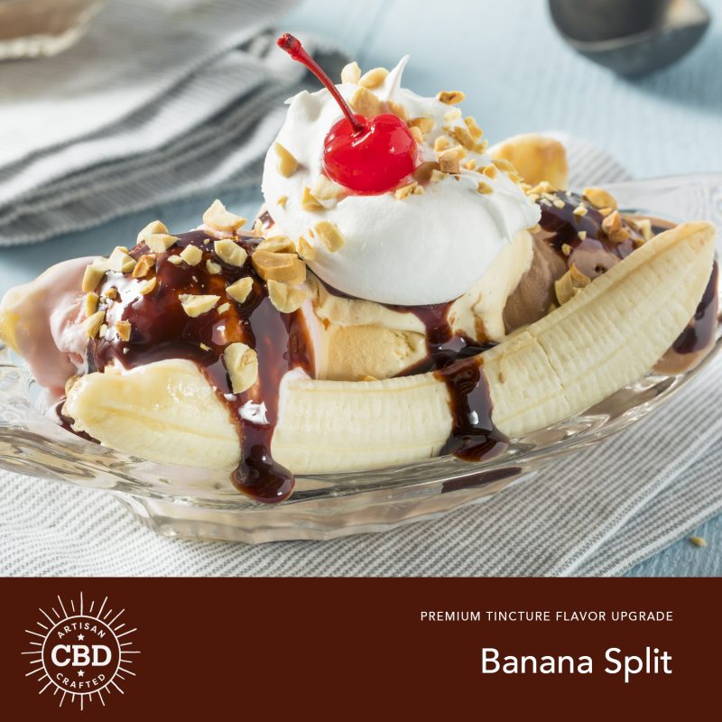 Banana Split Flavored CBD Tinctures