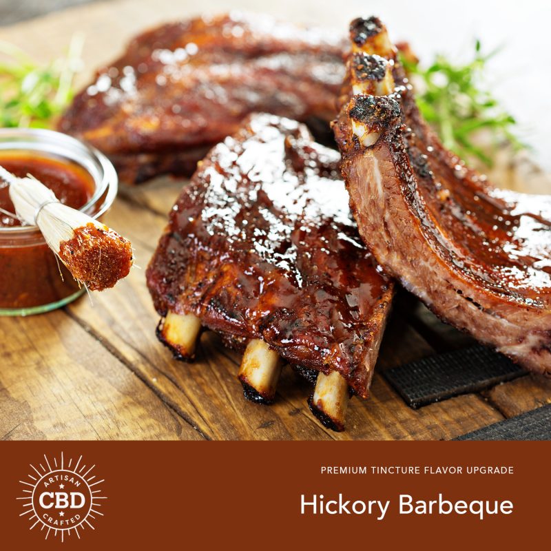 Hickory Barbeque Flavored CBD Tinctures
