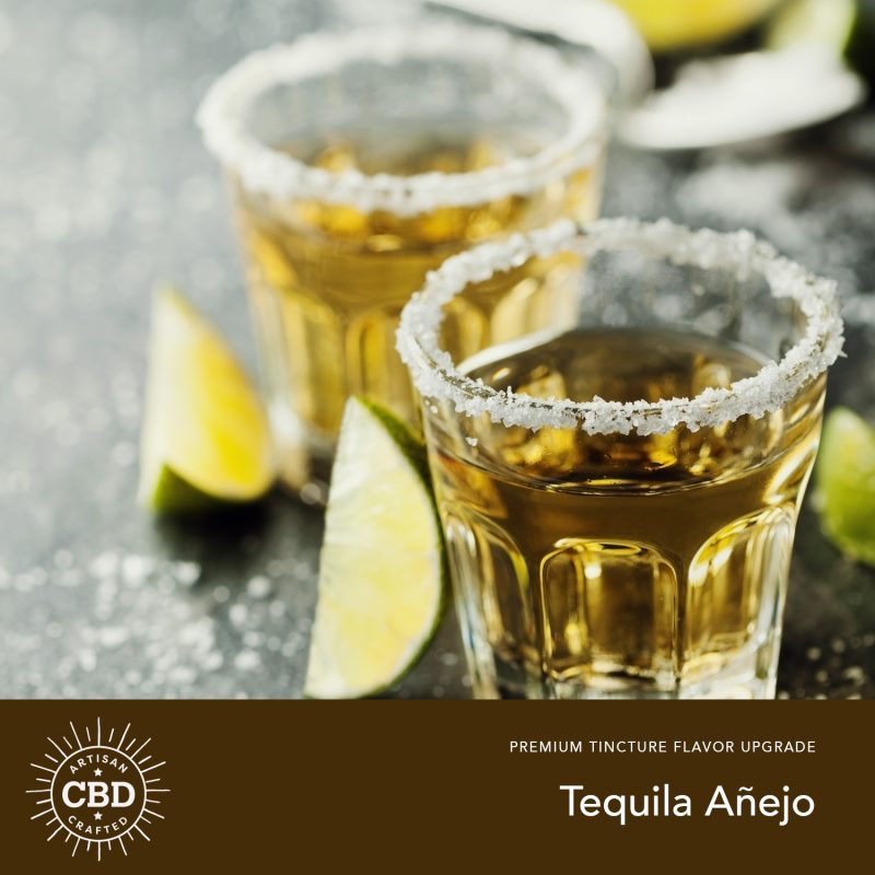 Tequila Anejo Flavored CBD Tinctures