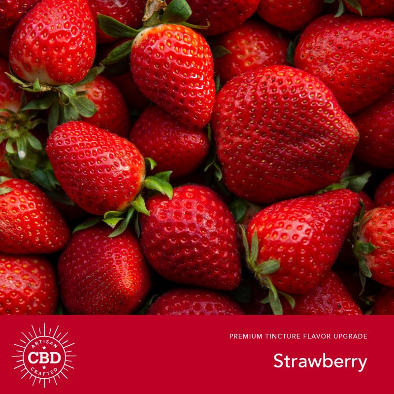 Strawberry Flavored CBD Tinctures
