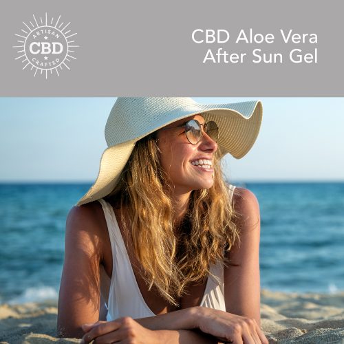 Custom CBD Aloe Vera After Sun Gel